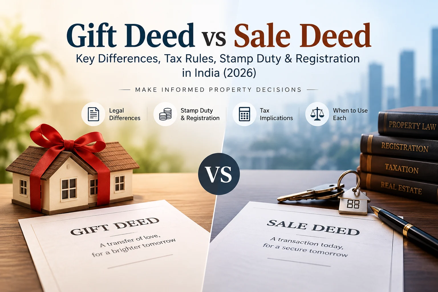 Gift Deed vs Sale Deed: What Is the Difference?